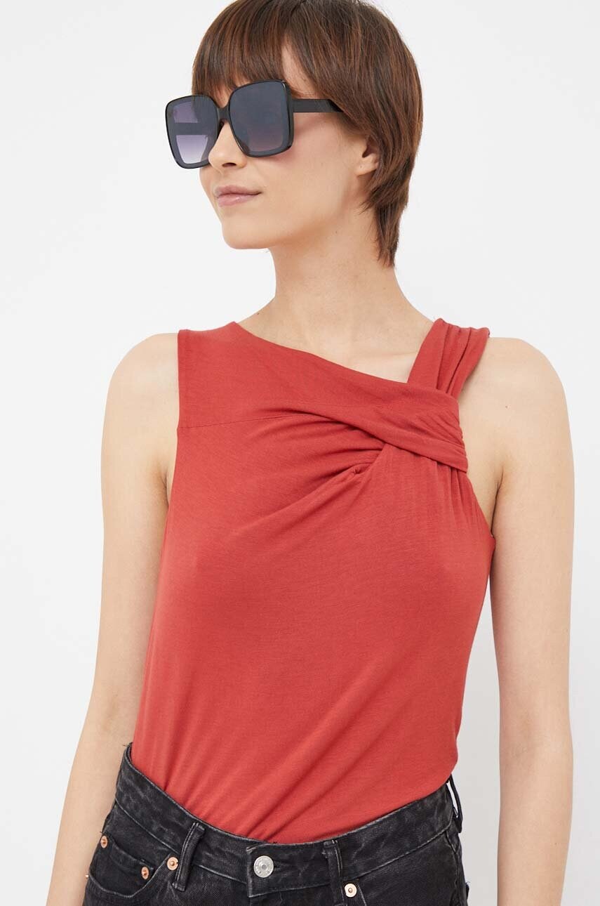 Топ Dkny колір червоний