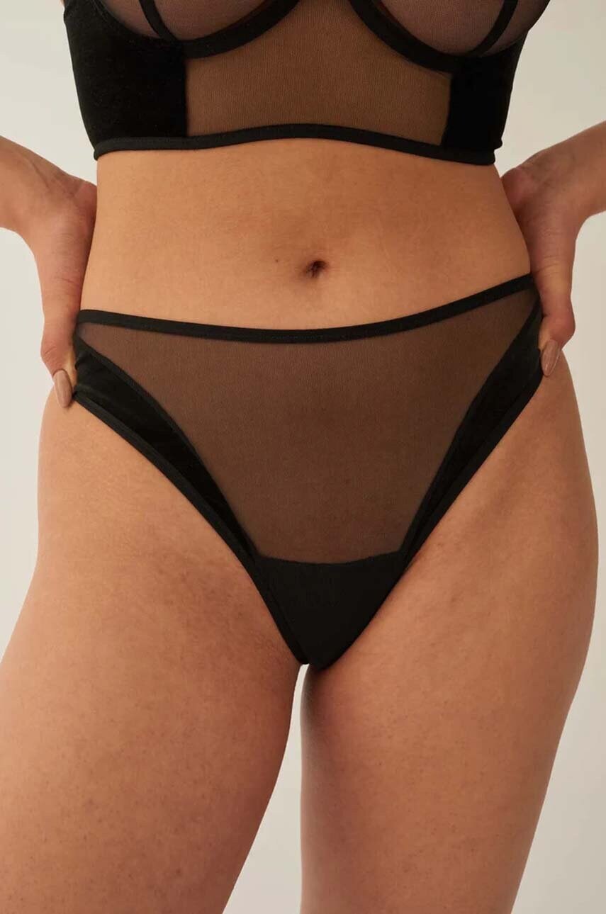 Бюстгальтер Undress Code 465 Final Hour Top Black колір чорний однотонний
