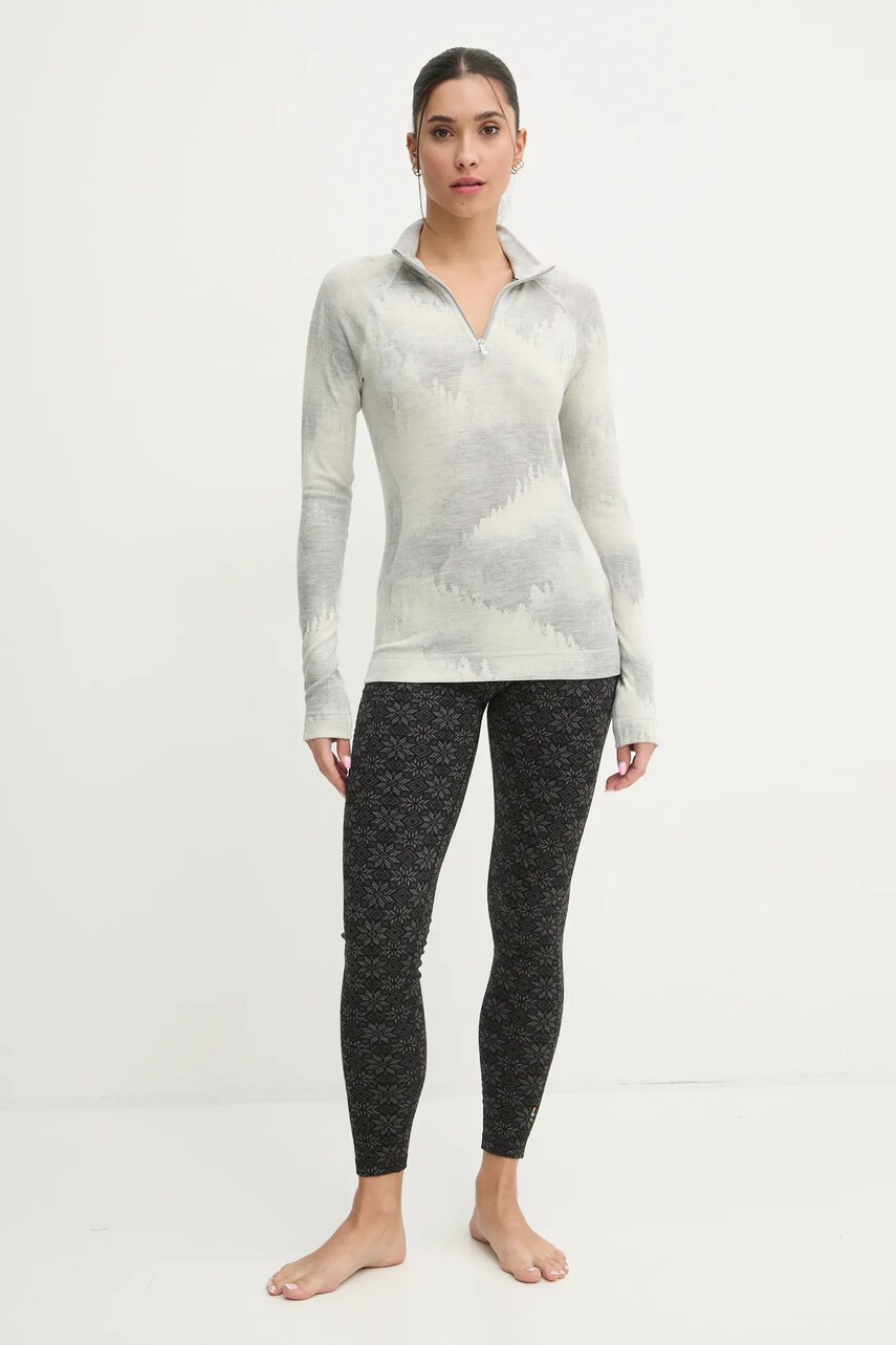 Функціональні легінси Smartwool Classic Thermal Merino колір чорний