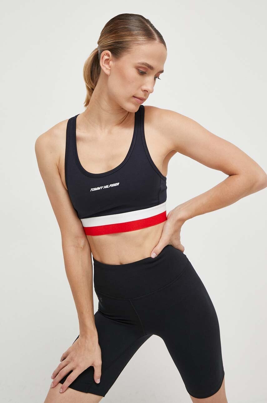Бюстгальтер Tommy Hilfiger колір синій візерунок