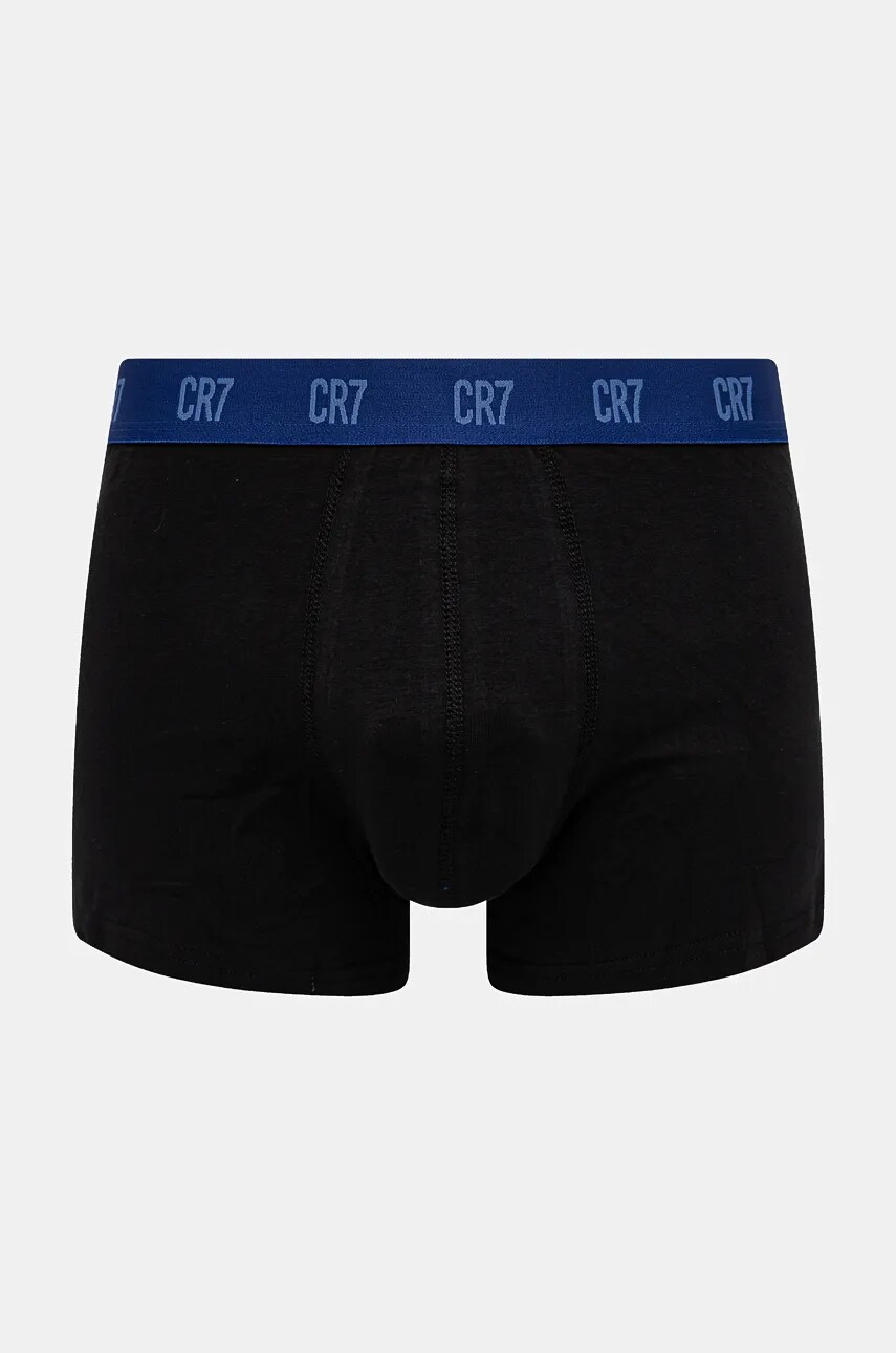 Бавовняні боксери CR7 Cristiano Ronaldo 3-pack колір чорний