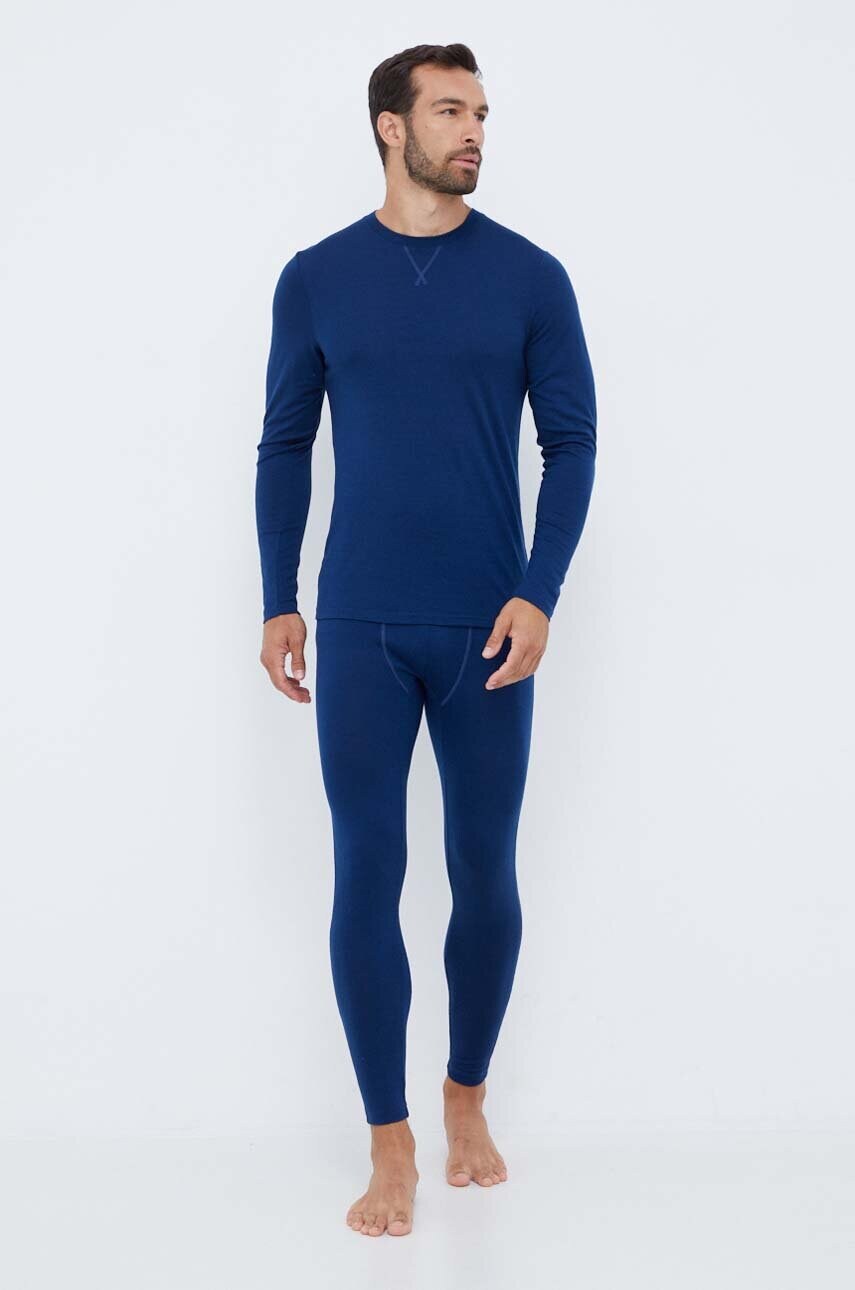 Функціональний лонгслів Helly Hansen Merino колір синій