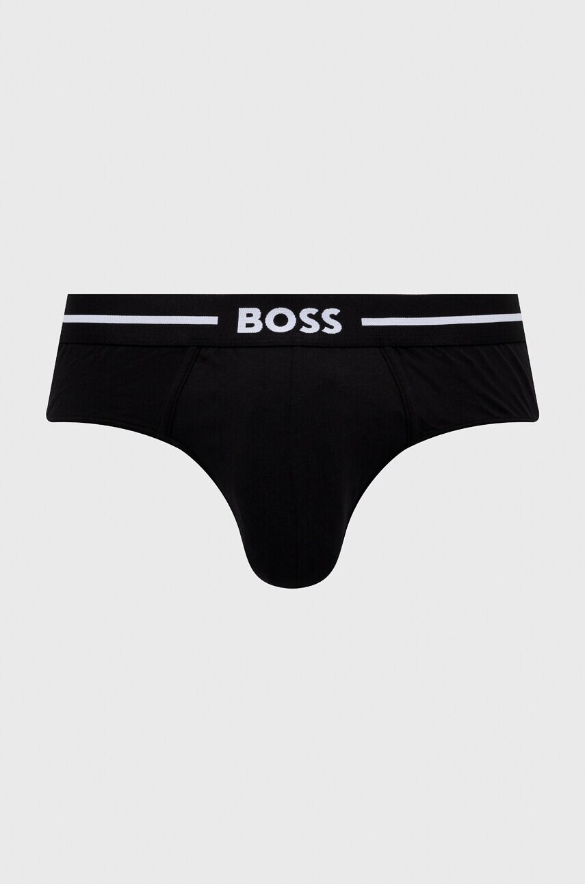 Сліпи BOSS 3-pack чоловічі колір чорний