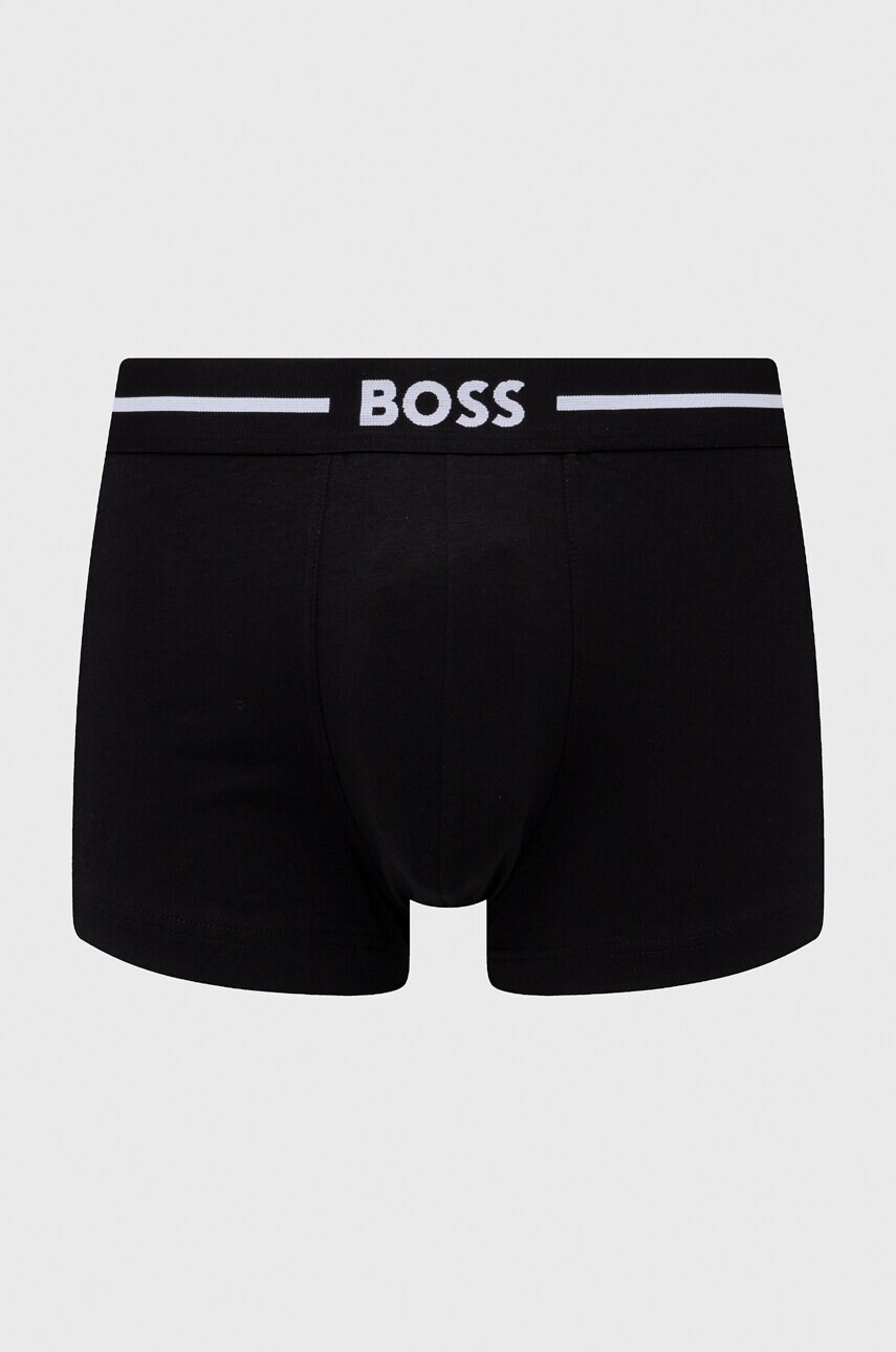Боксери BOSS 3-pack чоловічі колір чорний