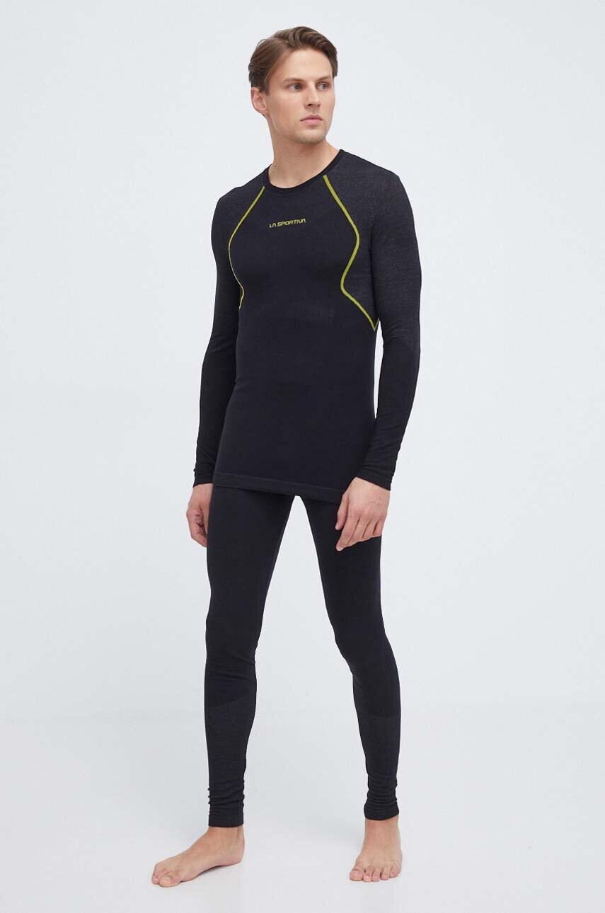 Функціональні легінси LA Sportiva Wool40 Aero колір чорний