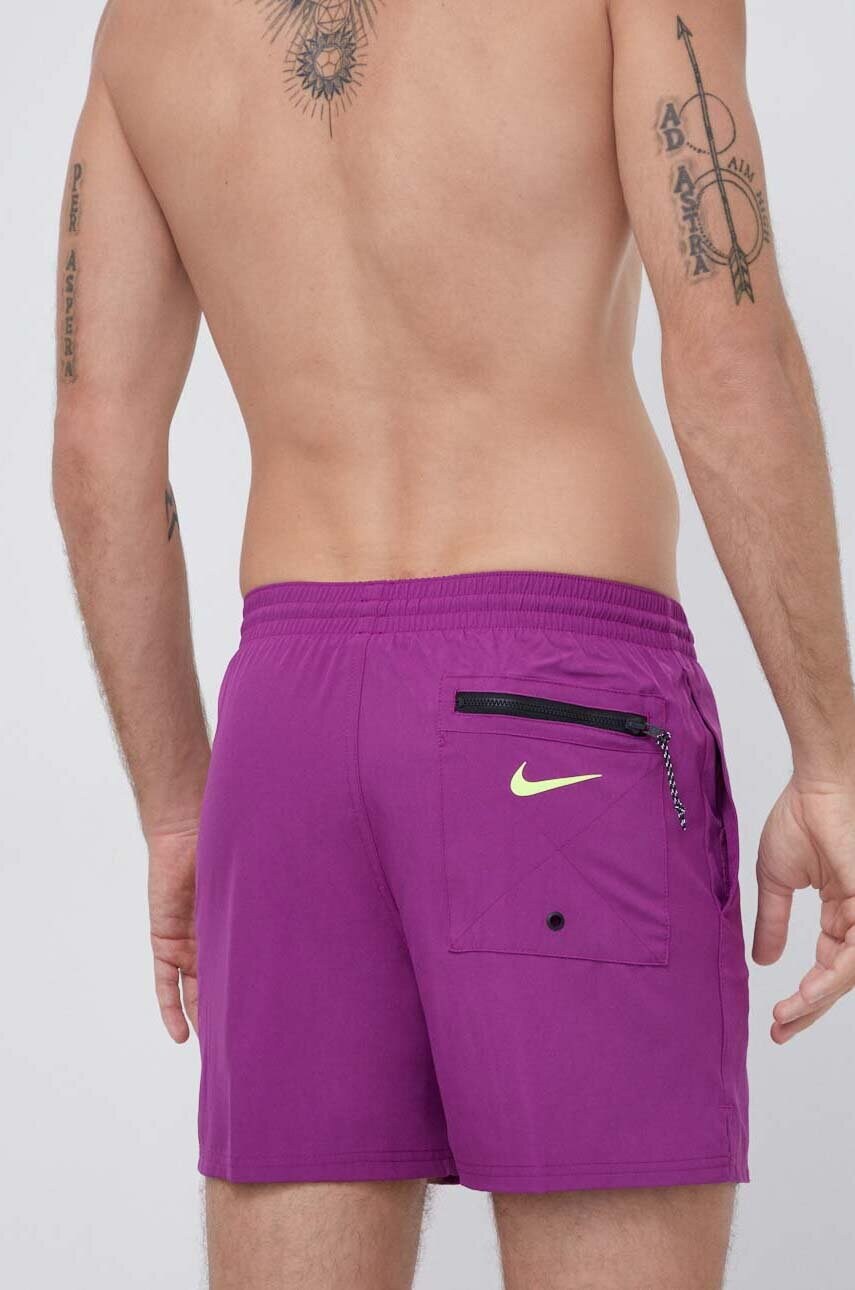 Купальні шорти Nike Volley колір фіолетовий