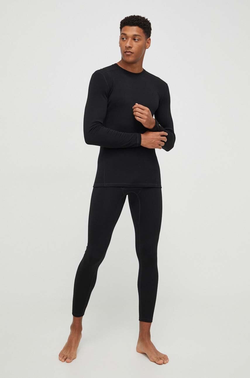 Функціональний лонгслів Smartwool Classic Thermal Merino колір чорний