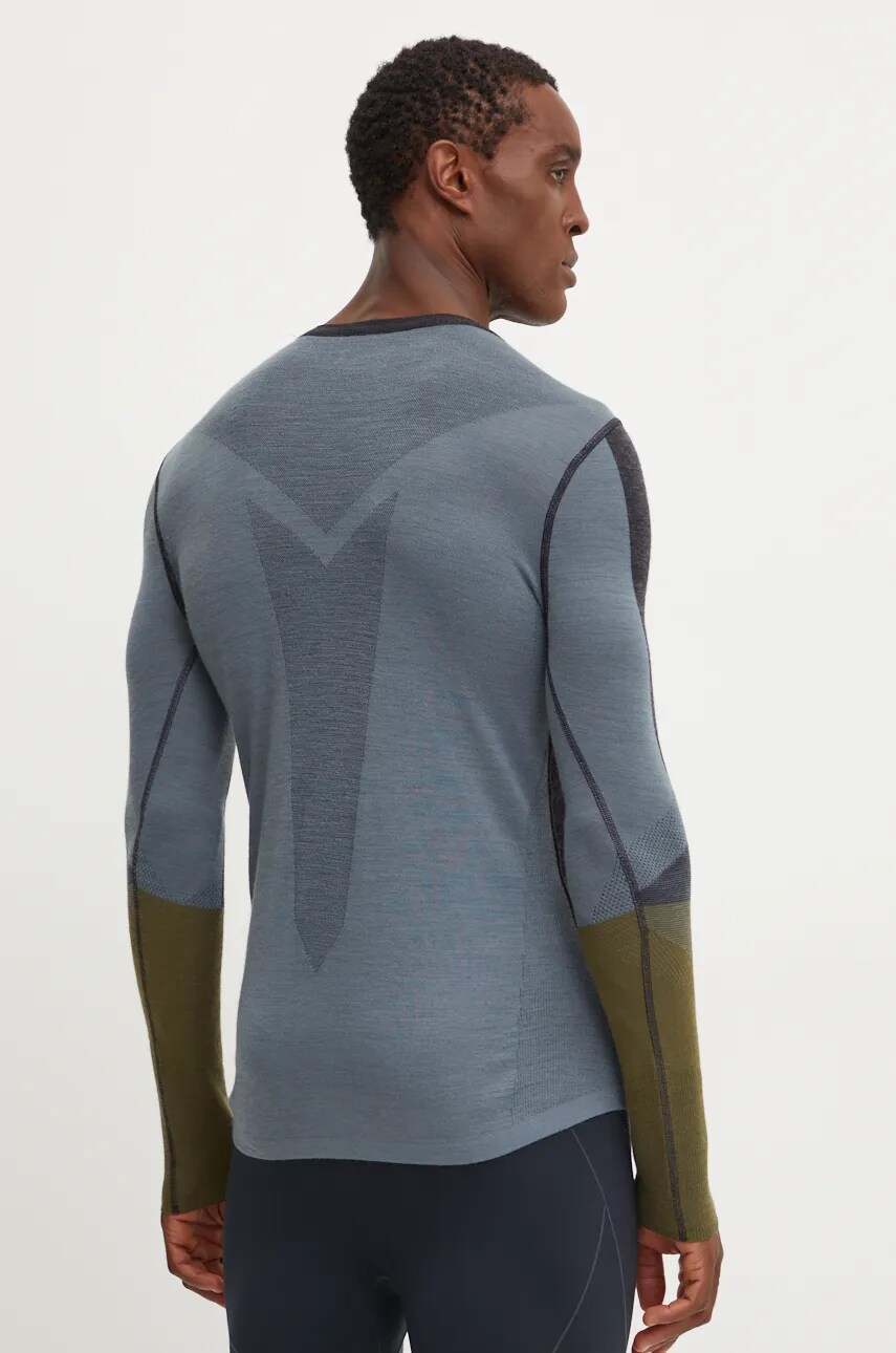 Функціональний лонгслів Smartwool Intraknit Thermal Merino колір сірий