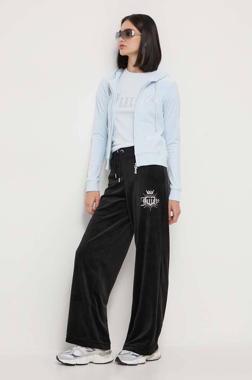 Кофта Juicy Couture жіноча з капюшоном з аплікацією