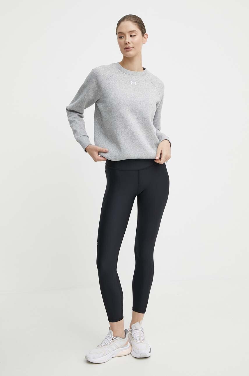 Кофта Under Armour жіноча колір сірий однотонна