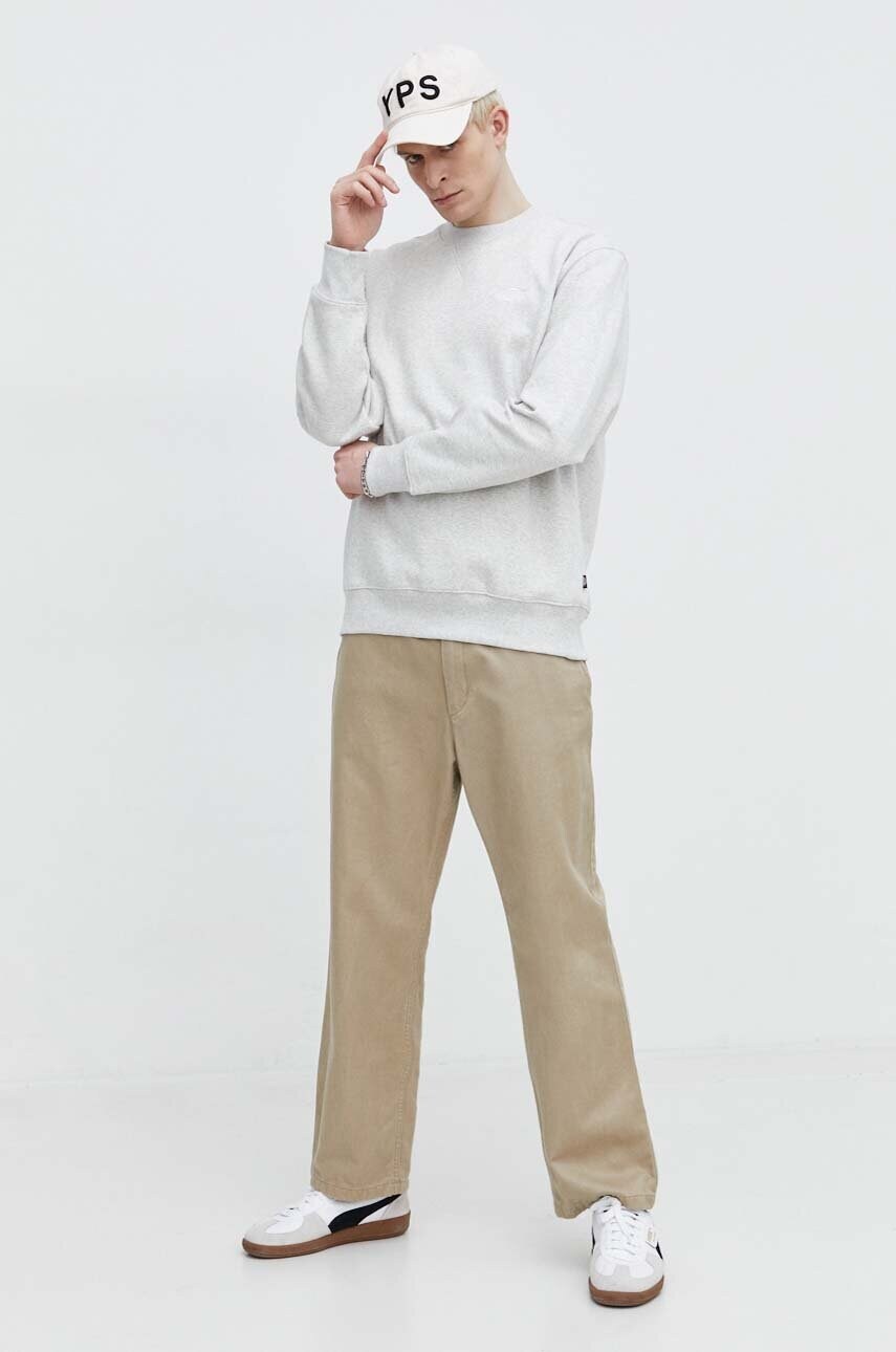 Кофта Dickies чоловіча колір чорний однотонна