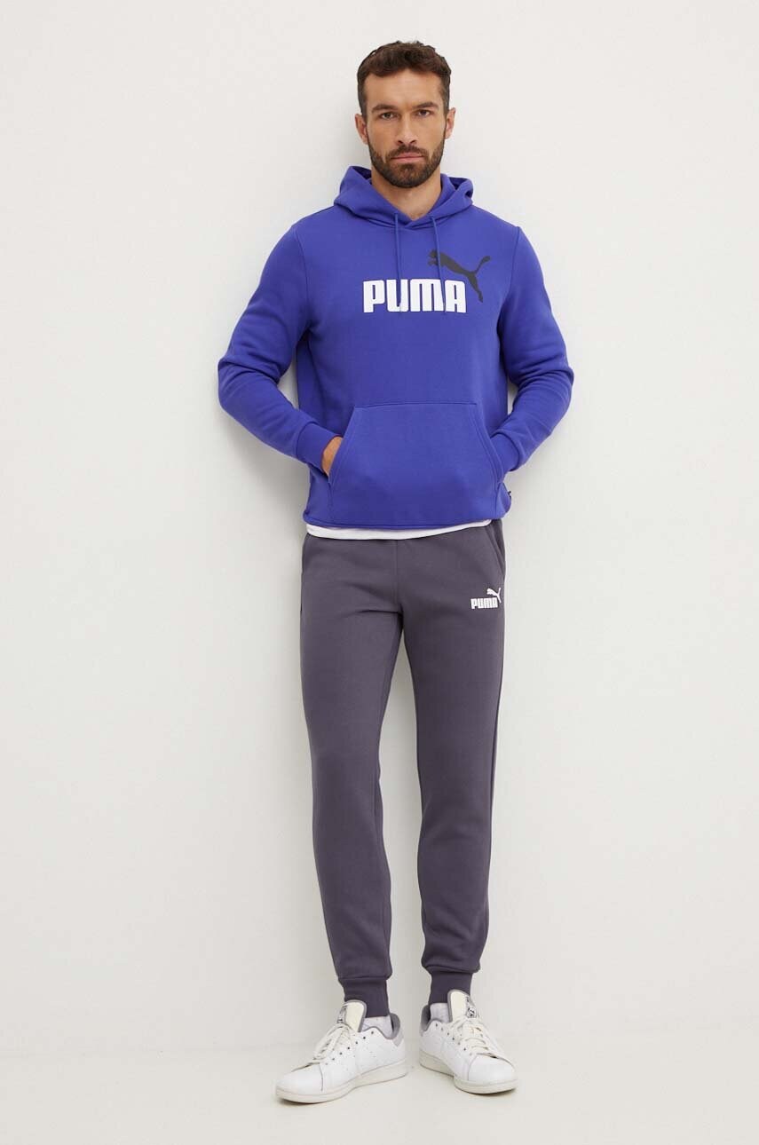 Кофта Puma чоловіча з капюшоном з принтом