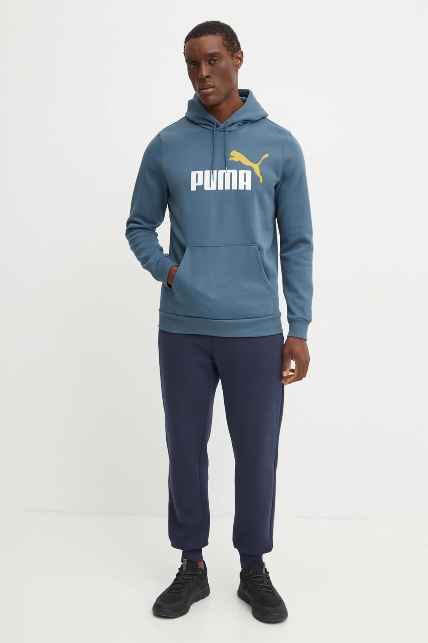 Кофта Puma чоловіча з капюшоном з принтом