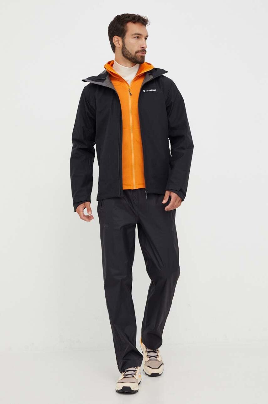 Спортивна кофта Montane Protium колір помаранчевий з капюшоном однотонна