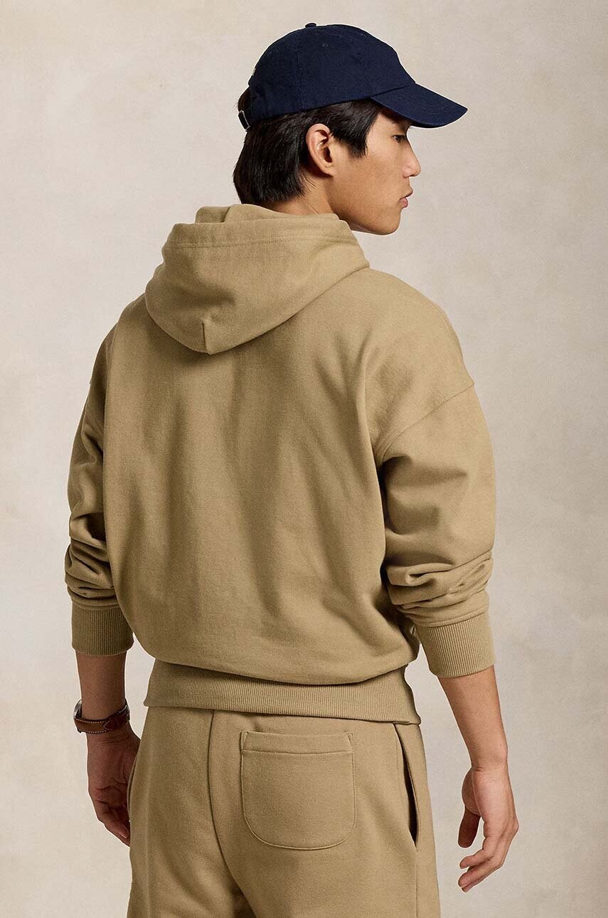 Кофта Polo Ralph Lauren чоловіча з капюшоном з принтом