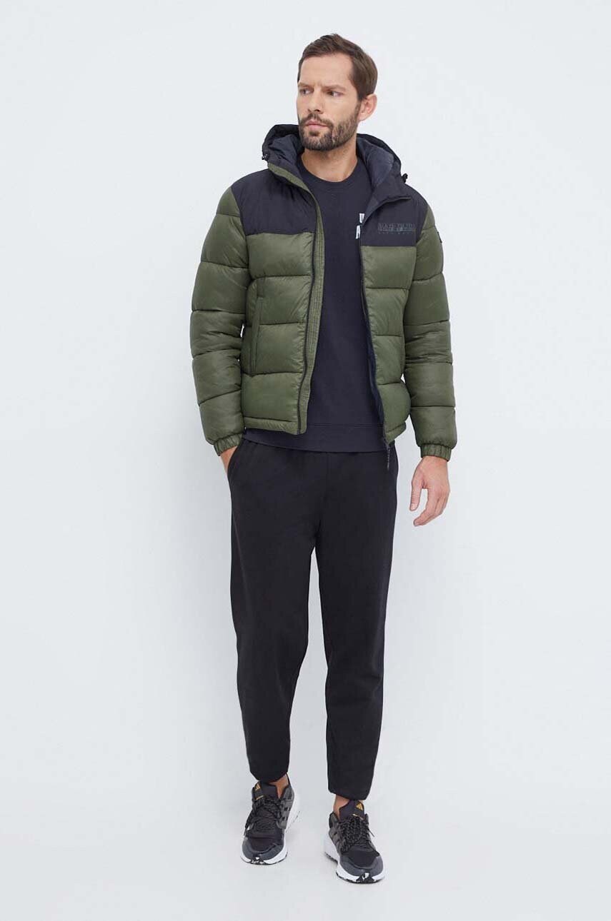 Кофта Under Armour чоловіча колір чорний з принтом