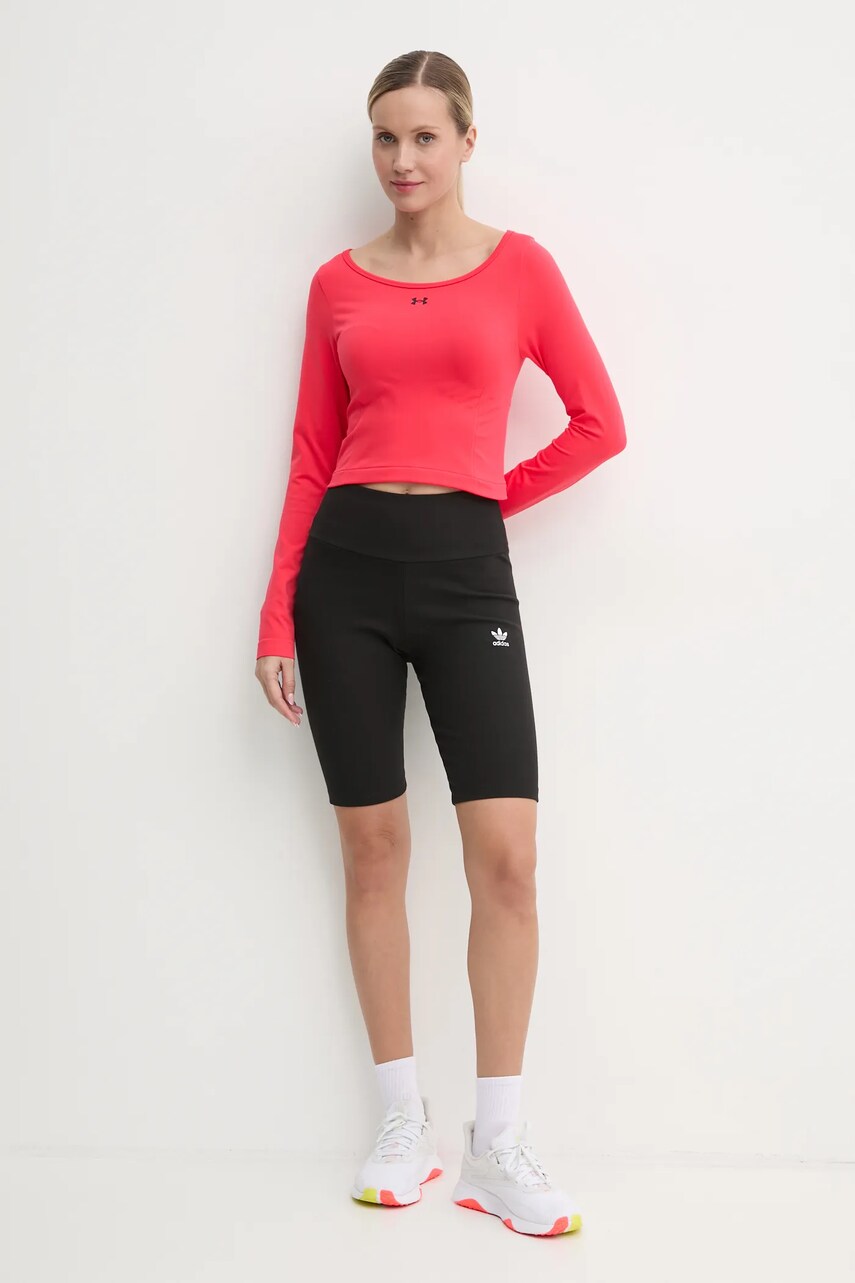 Лонгслів для тренувань Under Armour Train Seamless колір червоний 1379150
