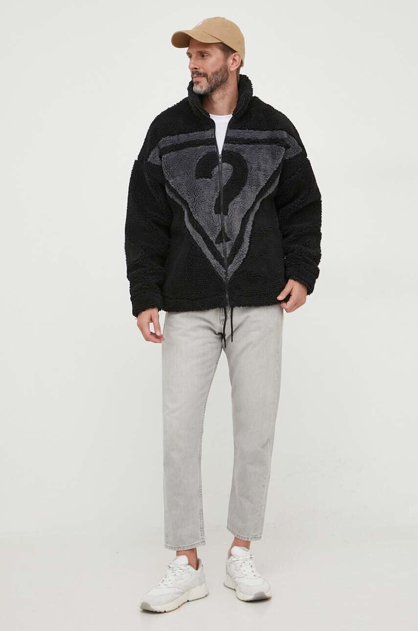 Лонгслів Guess чоловічий колір білий однотонний