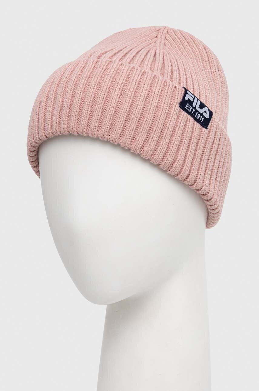 Шапка Fila колір рожевий