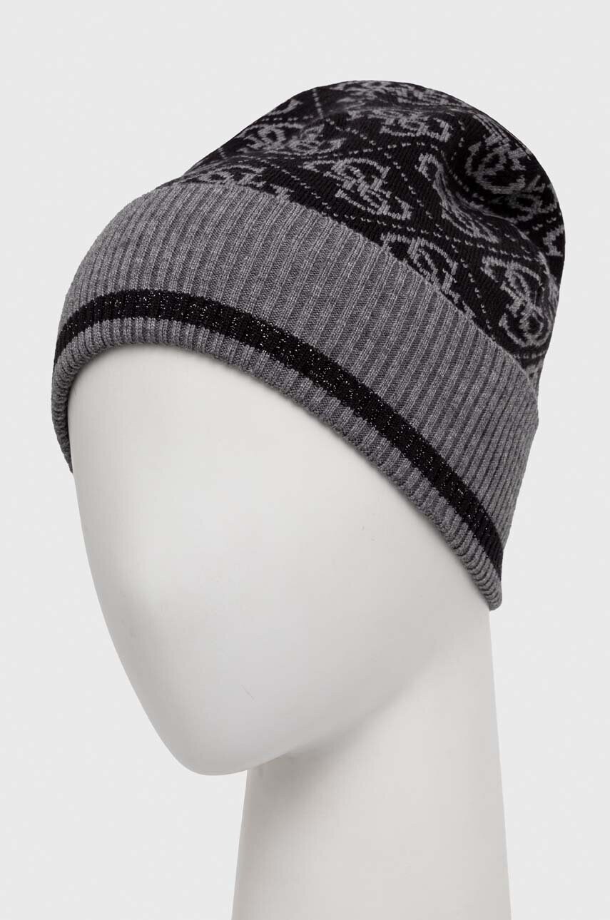 Шапка Guess колір чорний