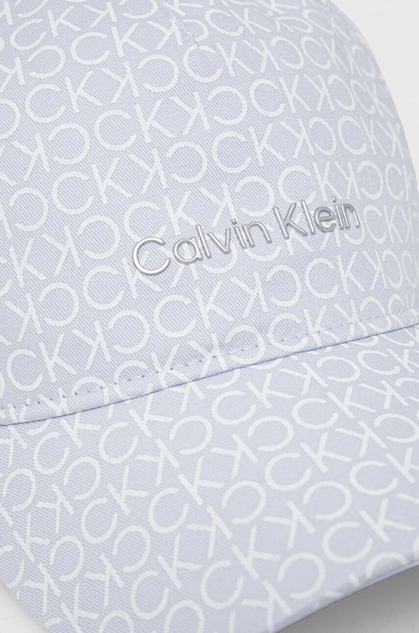 Купити Бавовняна бейсболка Calvin Klein візерунок – головне зображення