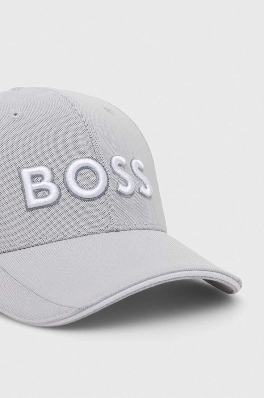 Кепка Boss Green BOSS GREEN колір чорний з аплікацією