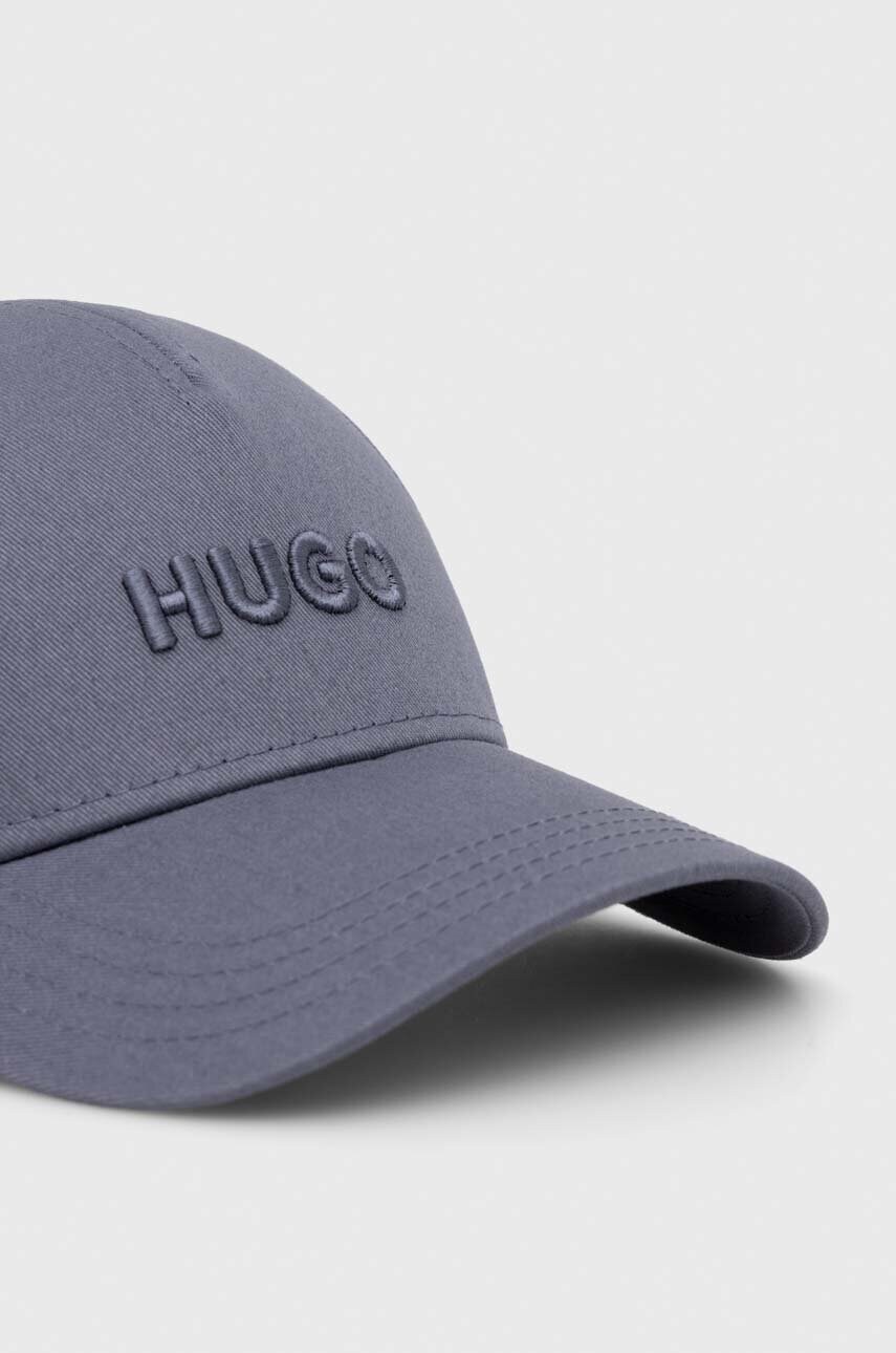 Бавовняна бейсболка HUGO з аплікацією