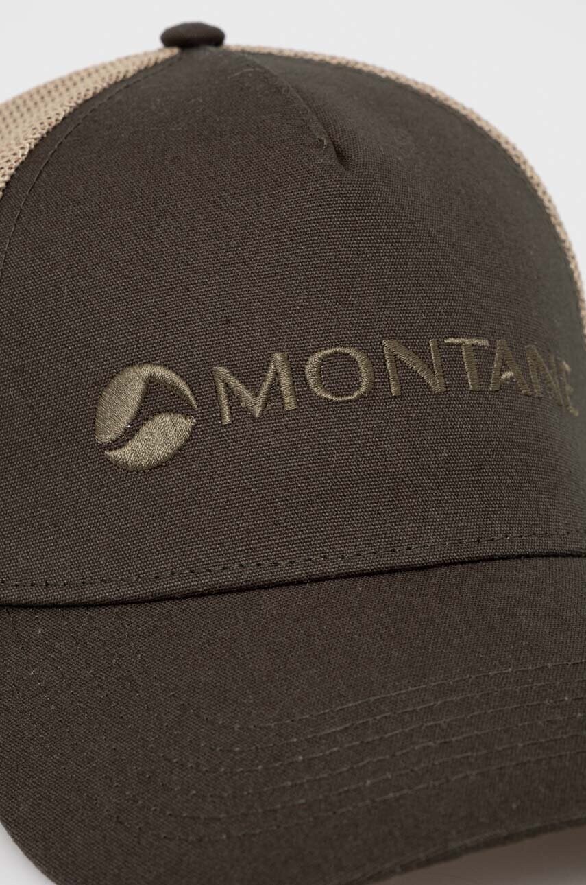 Кепка Montane Basecamp Mono колір зелений з аплікацією