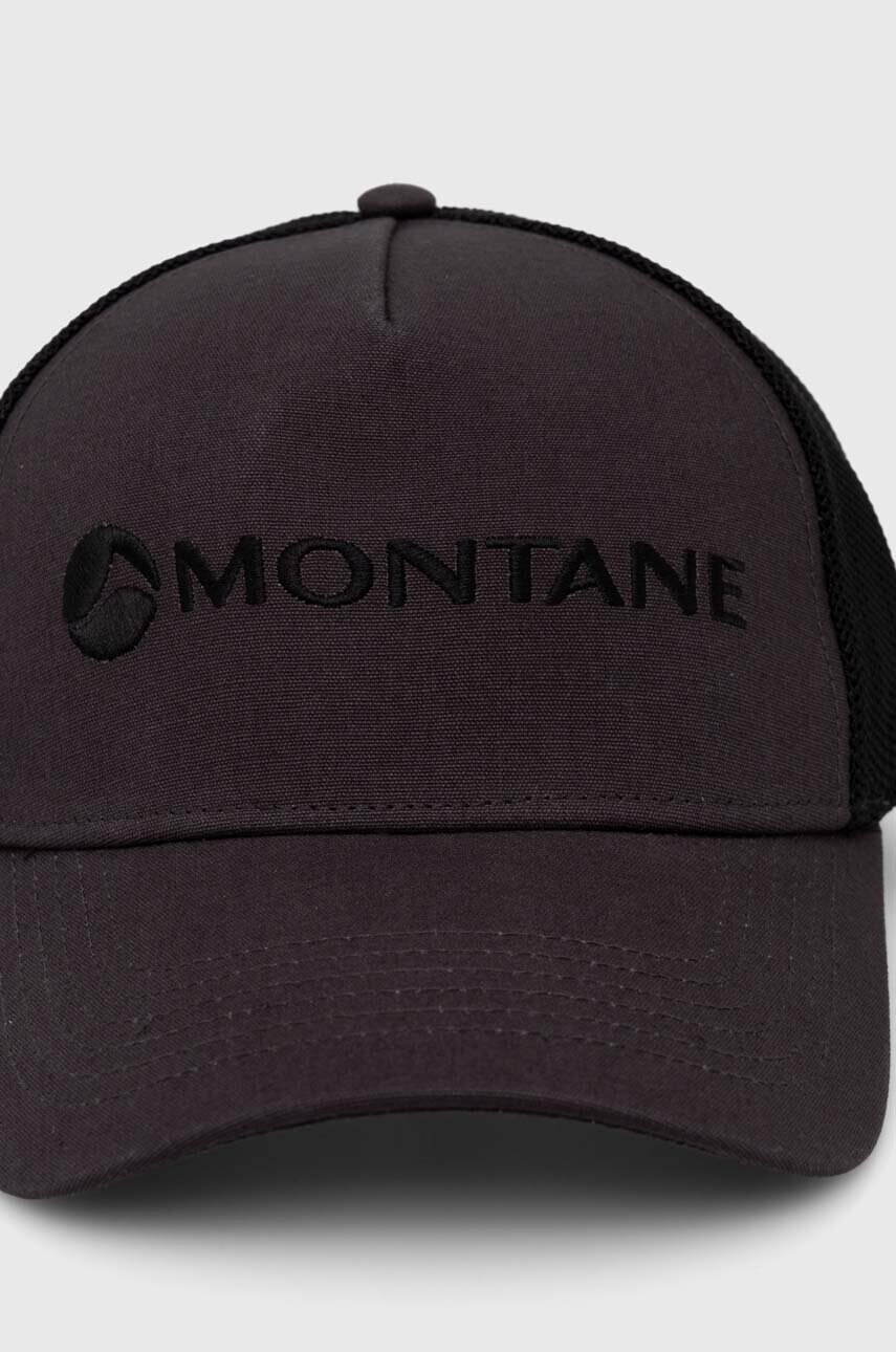 Кепка Montane Basecamp Mono колір сірий з аплікацією