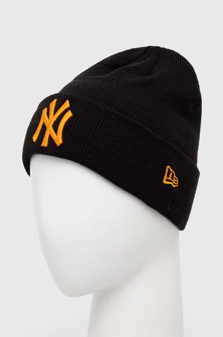 Шапка New Era колір чорний  NEW YORK YANKEES