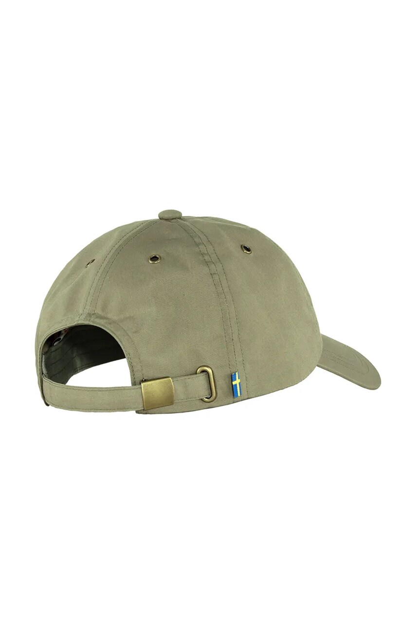Кепка Fjallraven Vidda колір чорний з аплікацією F77357