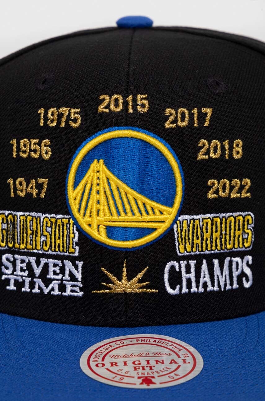 Кепка Mitchell&Ness колір чорний візерунок