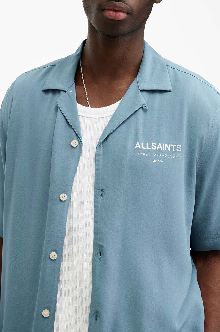 Сорочка AllSaints чоловіча regular