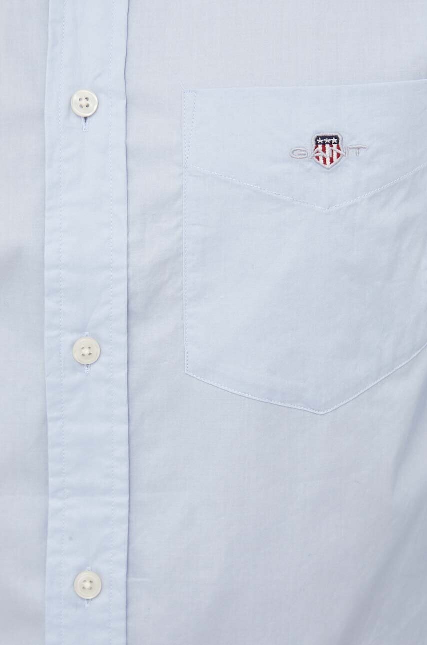 Бавовняна сорочка Gant чоловіча regular комір button-down