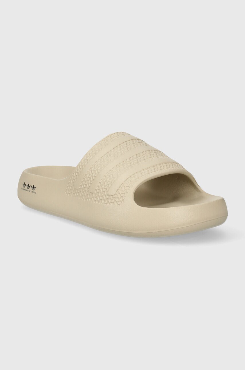 Шльопанці adidas Originals Adilette Ayoon жіночі колір бежевий