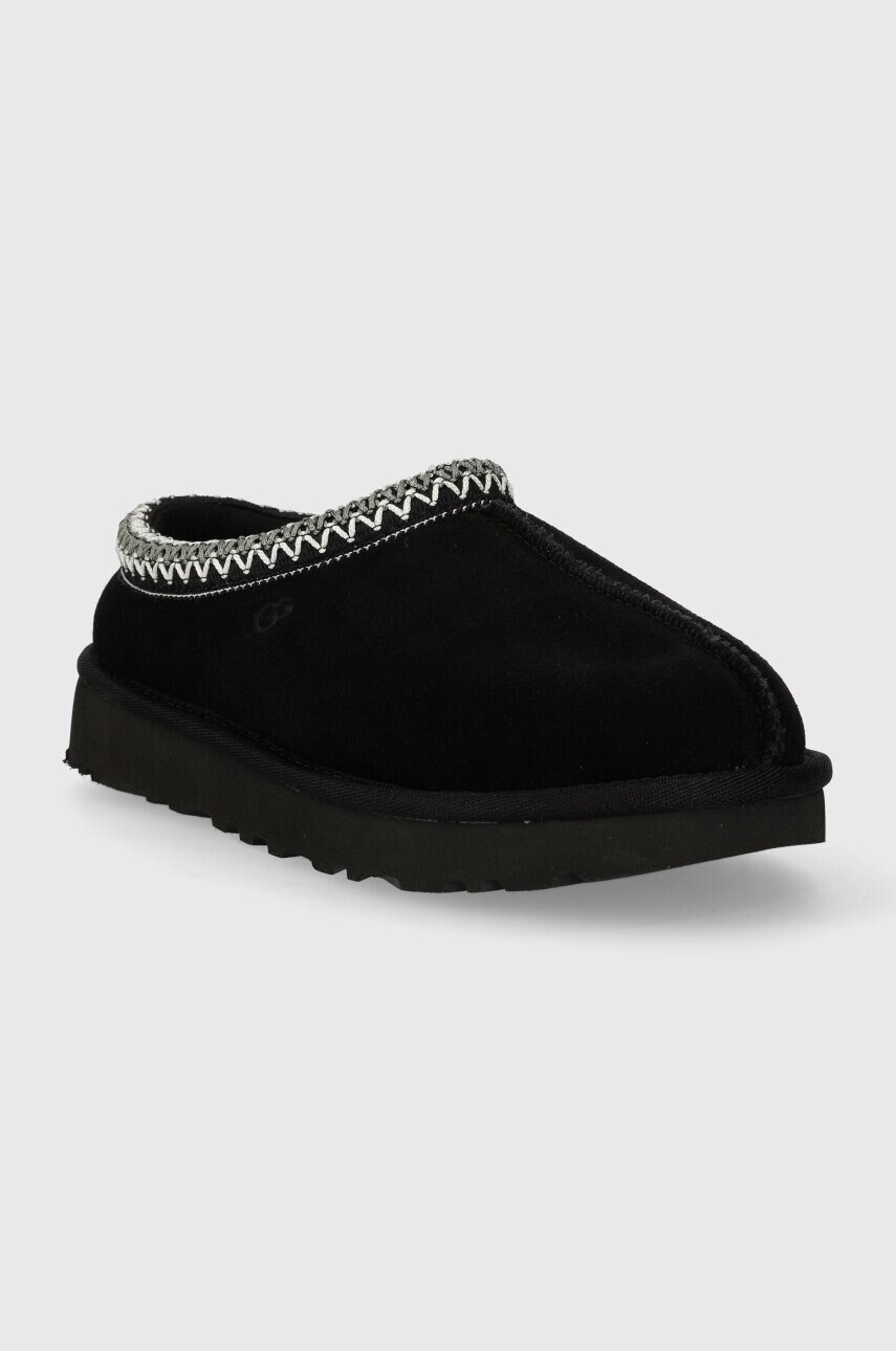 Замшеві тапочки UGG W TASMAN колір чорний 5955 BLK