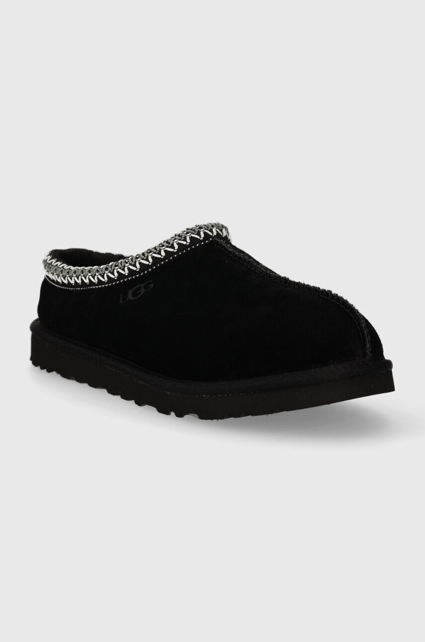 Замшеві тапочки UGG Tasman колір чорний 5950