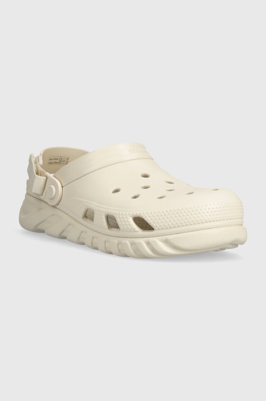 Шльопанці Crocs Duet Max II Clog чоловічі колір білий 208776