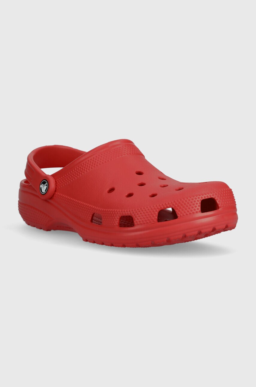 Шльопанці Crocs Classic колір червоний 10001
