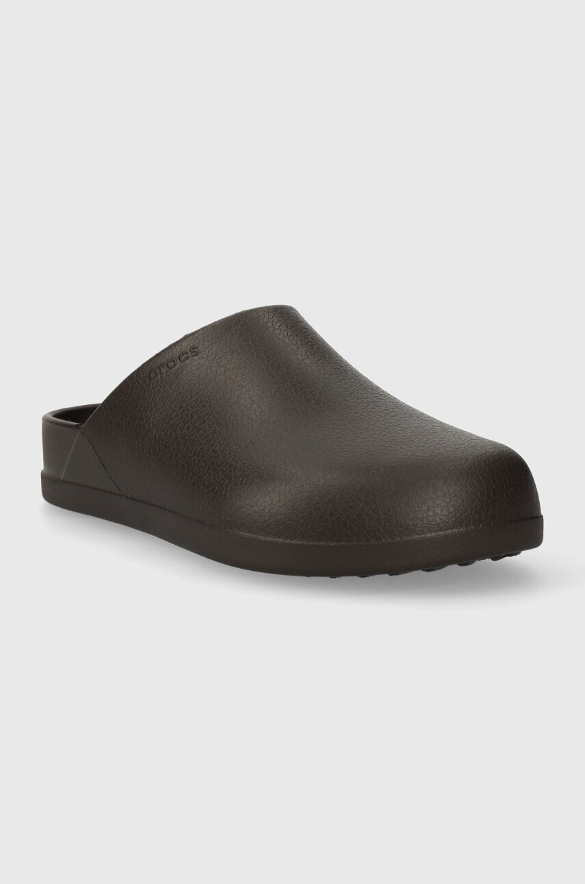Шльопанці Crocs Dylan Clog колір коричневий 209366