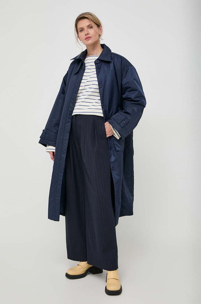 Куртка Lovechild жіноча колір синій перехідна oversize