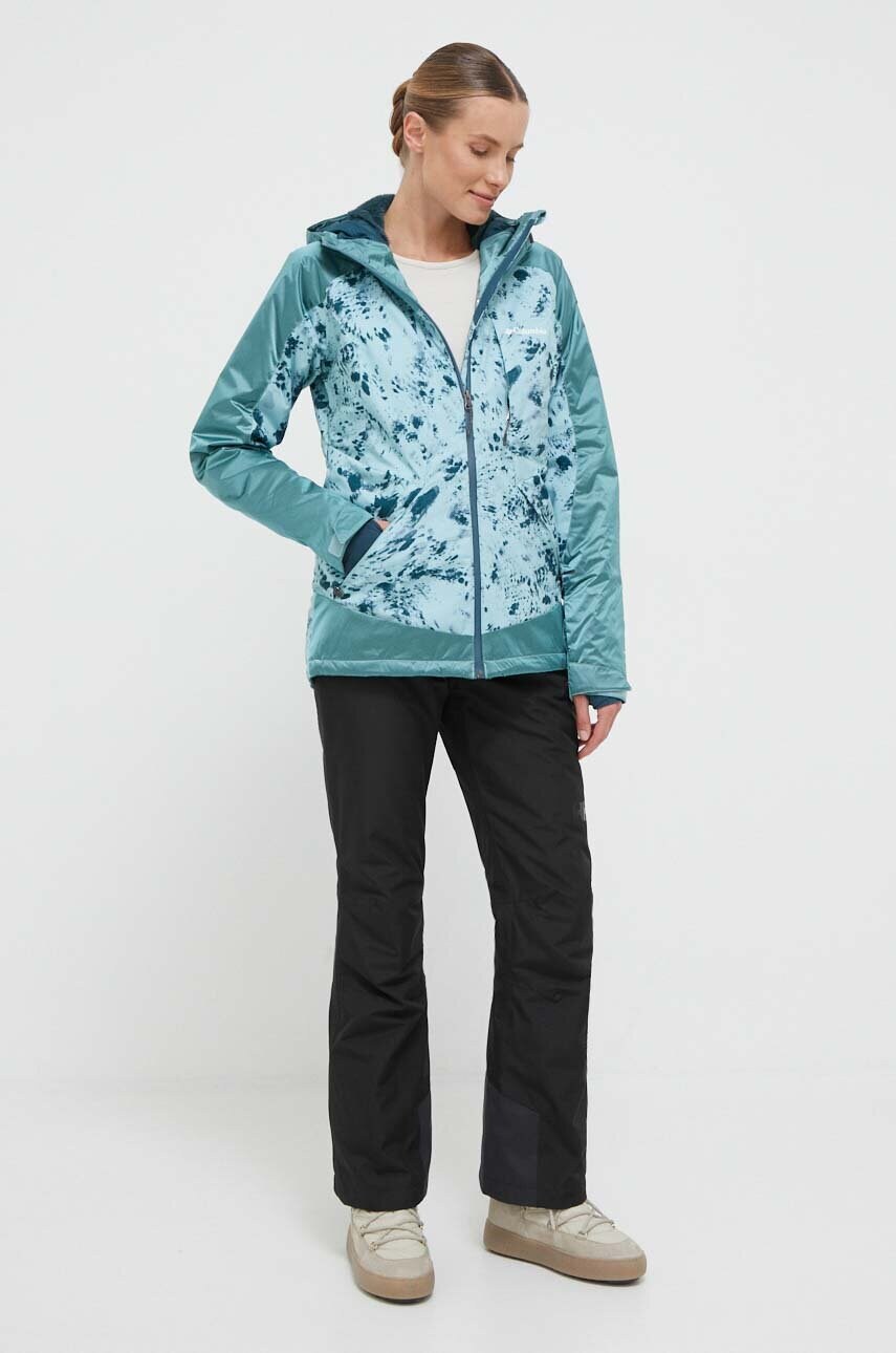 Куртка Columbia Sweet Shredder II Insulated колір бірюзовий