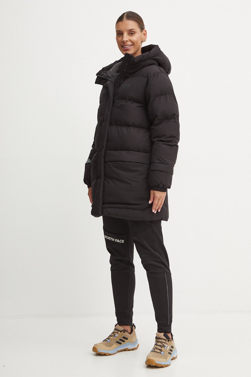 Куртка Helly Hansen жіноча колір чорний зимова