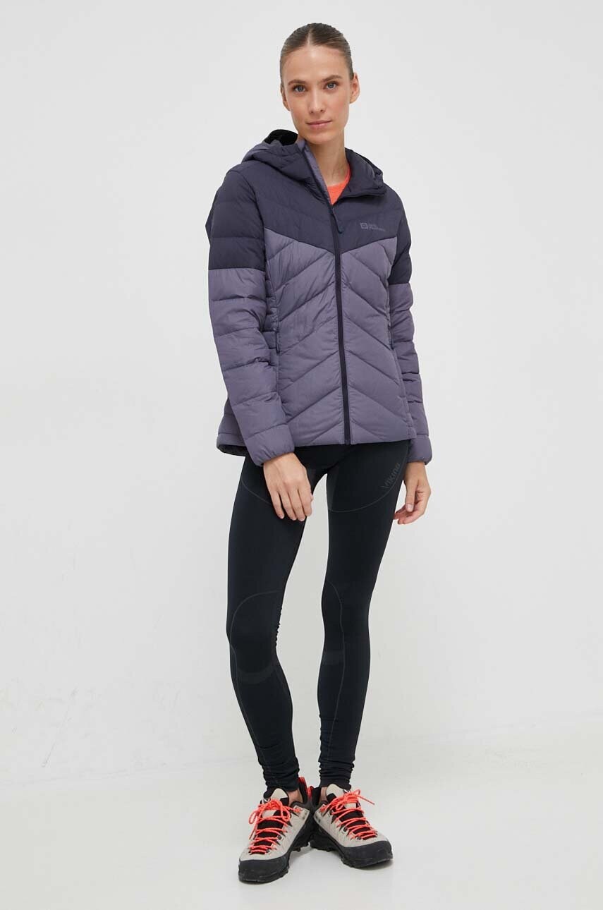 Спортивна пухова куртка Jack Wolfskin Tundra колір синій