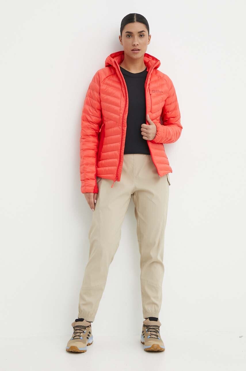Спортивна куртка Jack Wolfskin Routeburn Pro колір рожевий