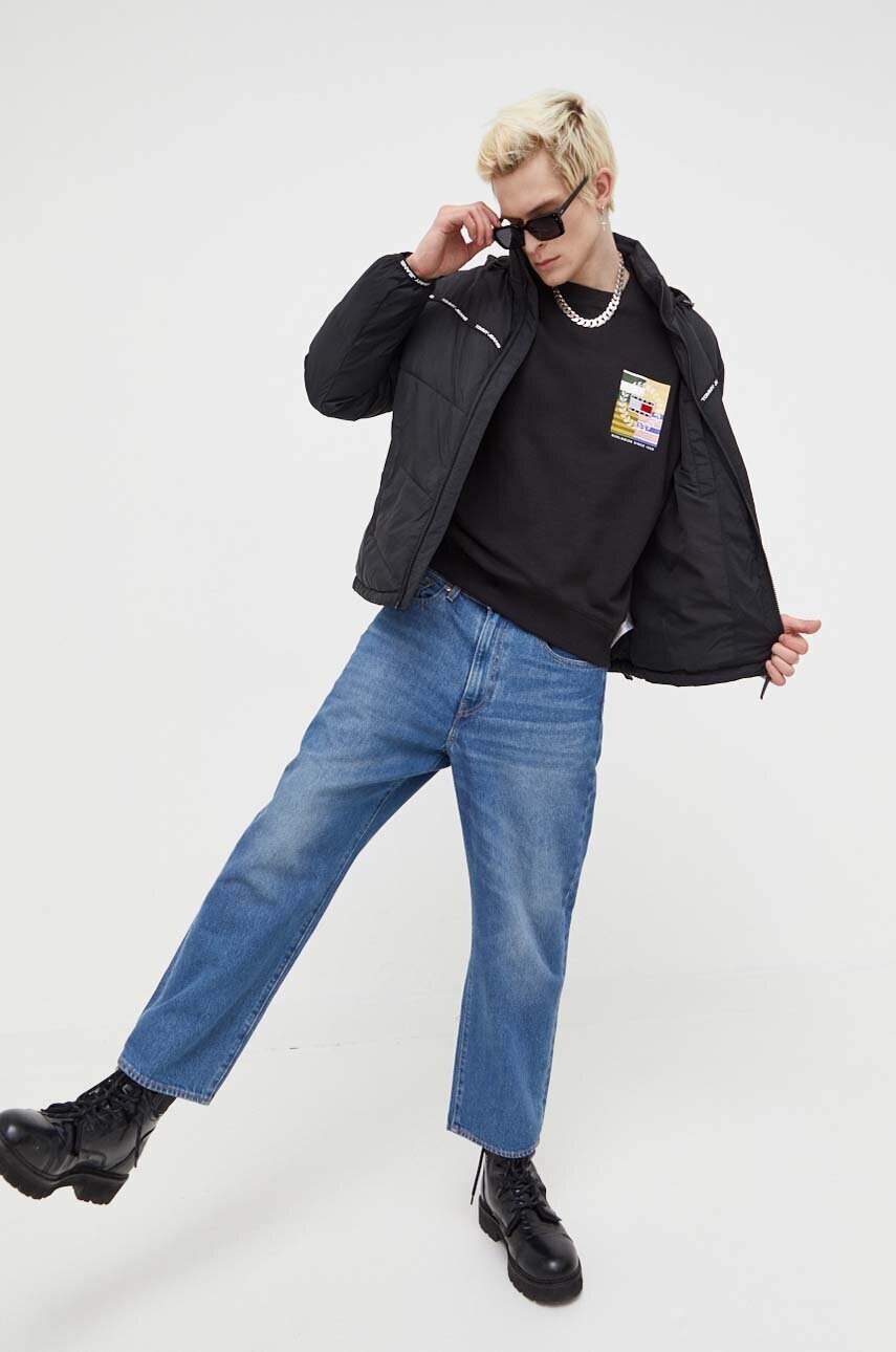 Куртка Tommy Jeans чоловіча колір чорний зимова