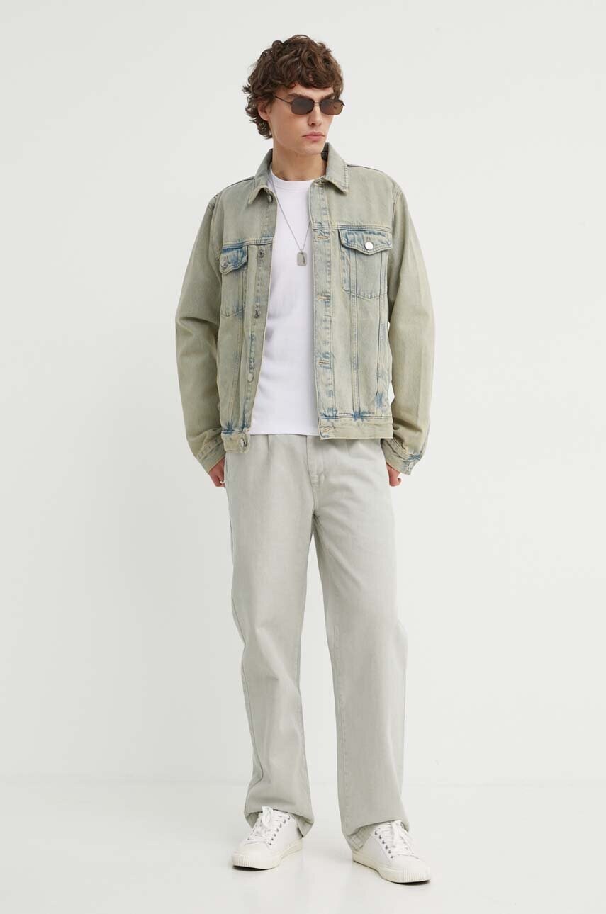 Джинсова куртка Samsoe Samsoe чоловіча перехідна oversize
