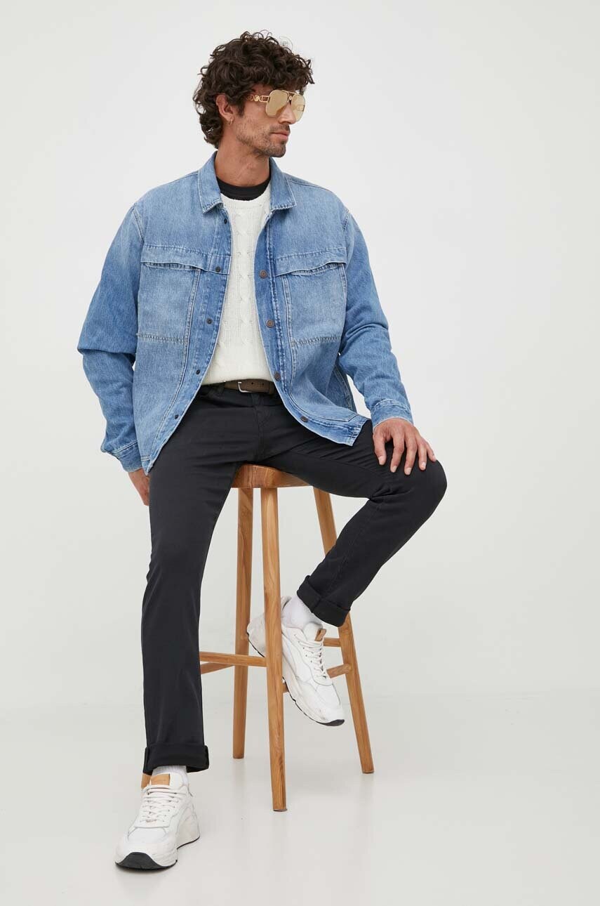 Джинсова куртка Pepe Jeans чоловіча перехідна