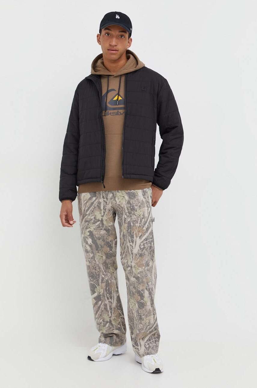 Куртка Billabong чоловіча колір чорний перехідна