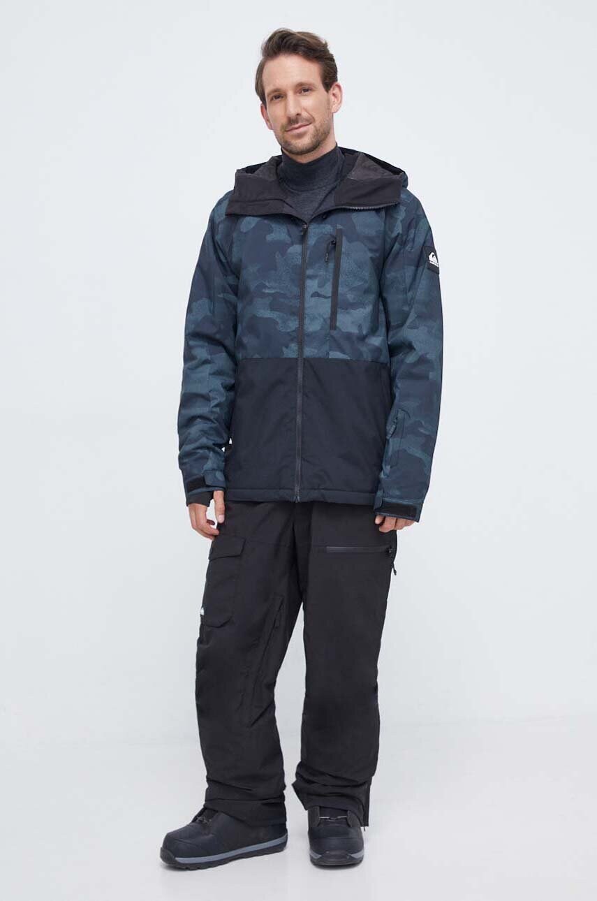 Куртка Quiksilver Mission колір зелений